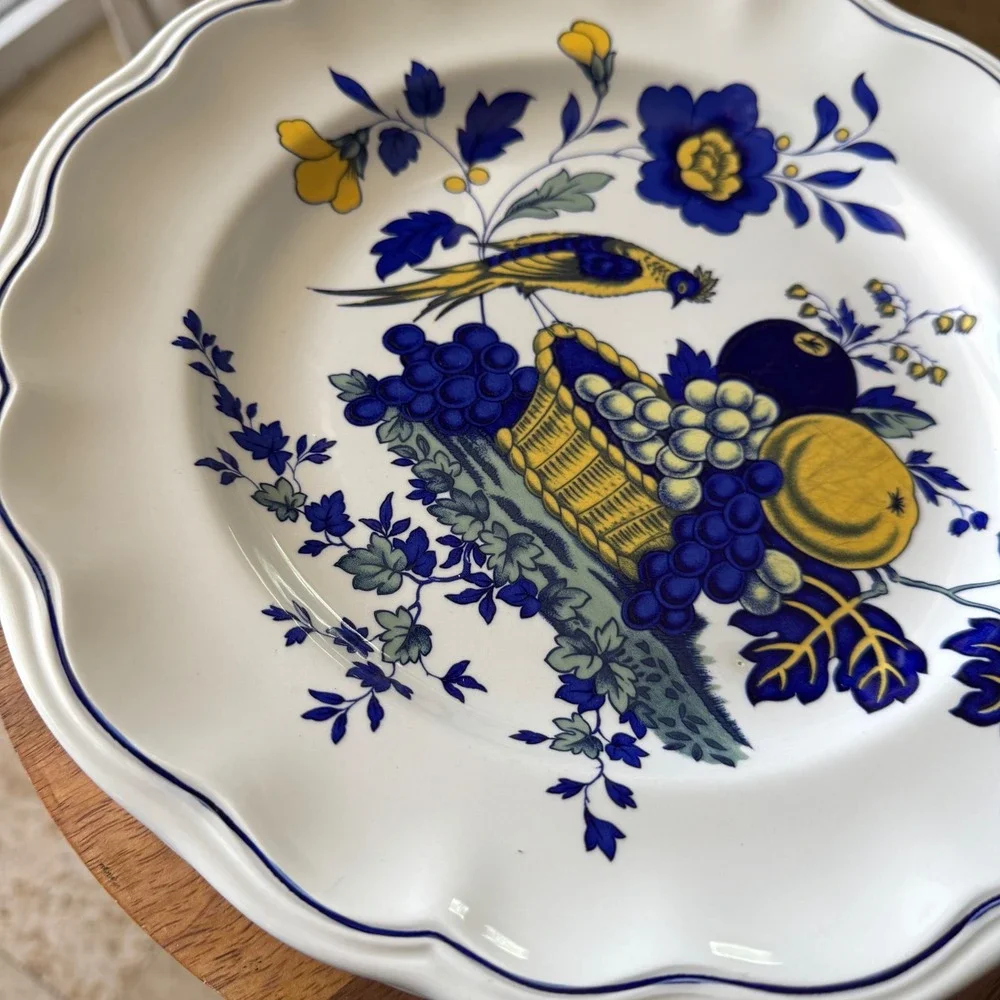 Spode Blue Bird Dinner Plate 10.5